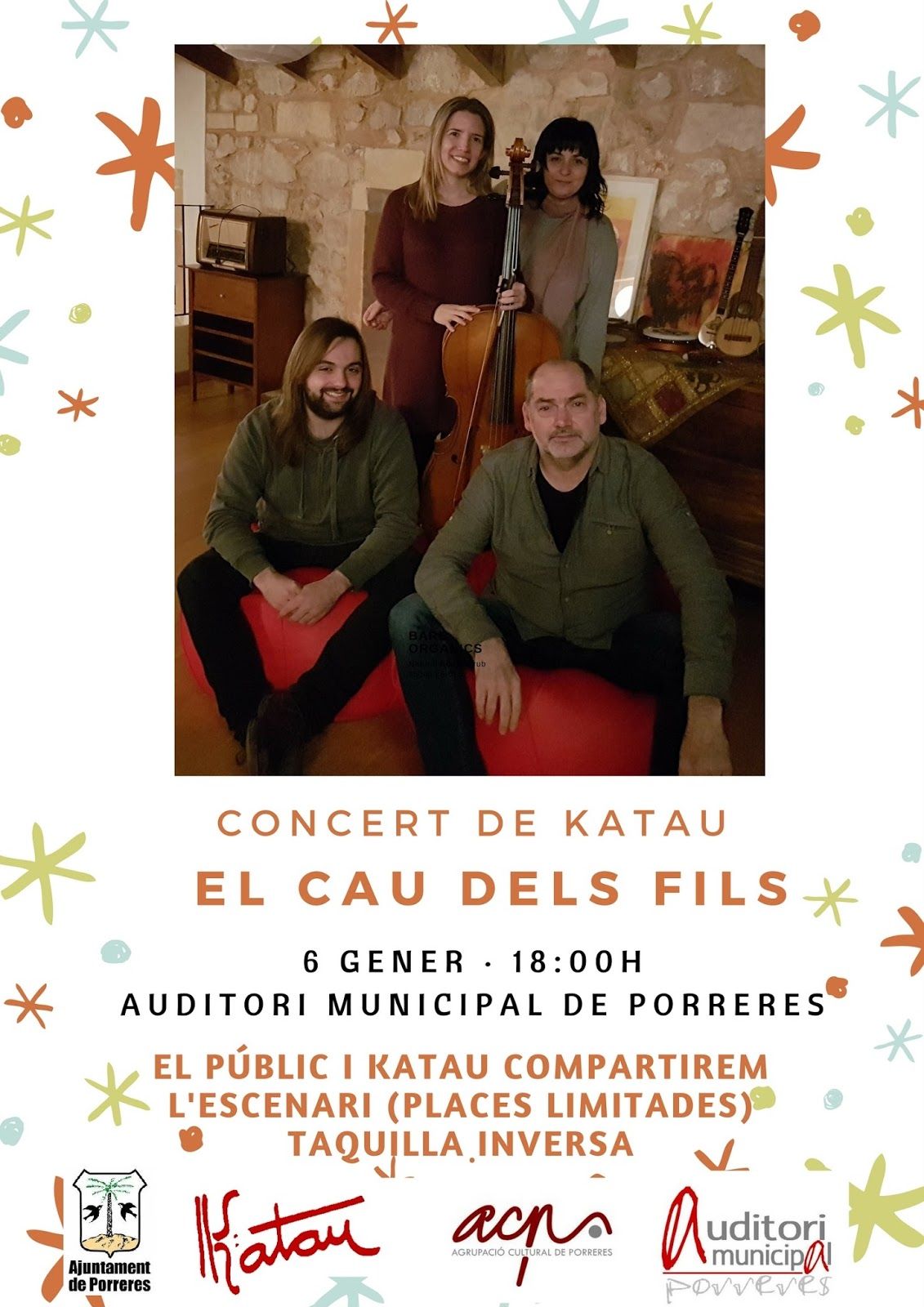 Concert de Katau: EL CAU DELS FILS