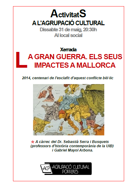 Xerrada sobre LA GRAN GUERRA