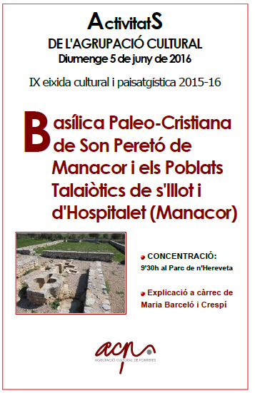 IX eixida cultural i paisatgística