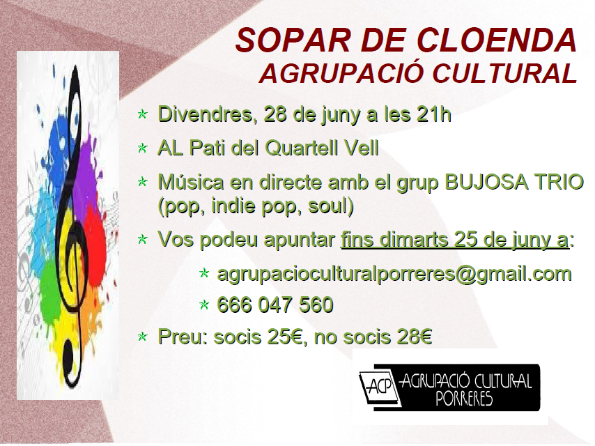 Sopar de cloenda
