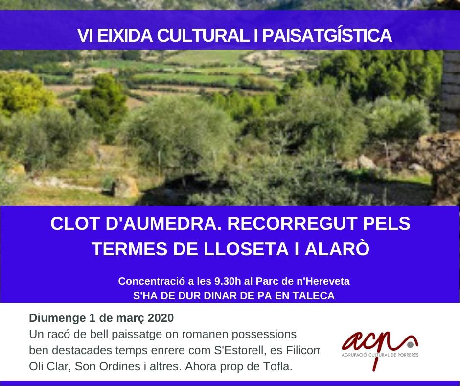 VI EIXIDA: Clot d'Aumedrà