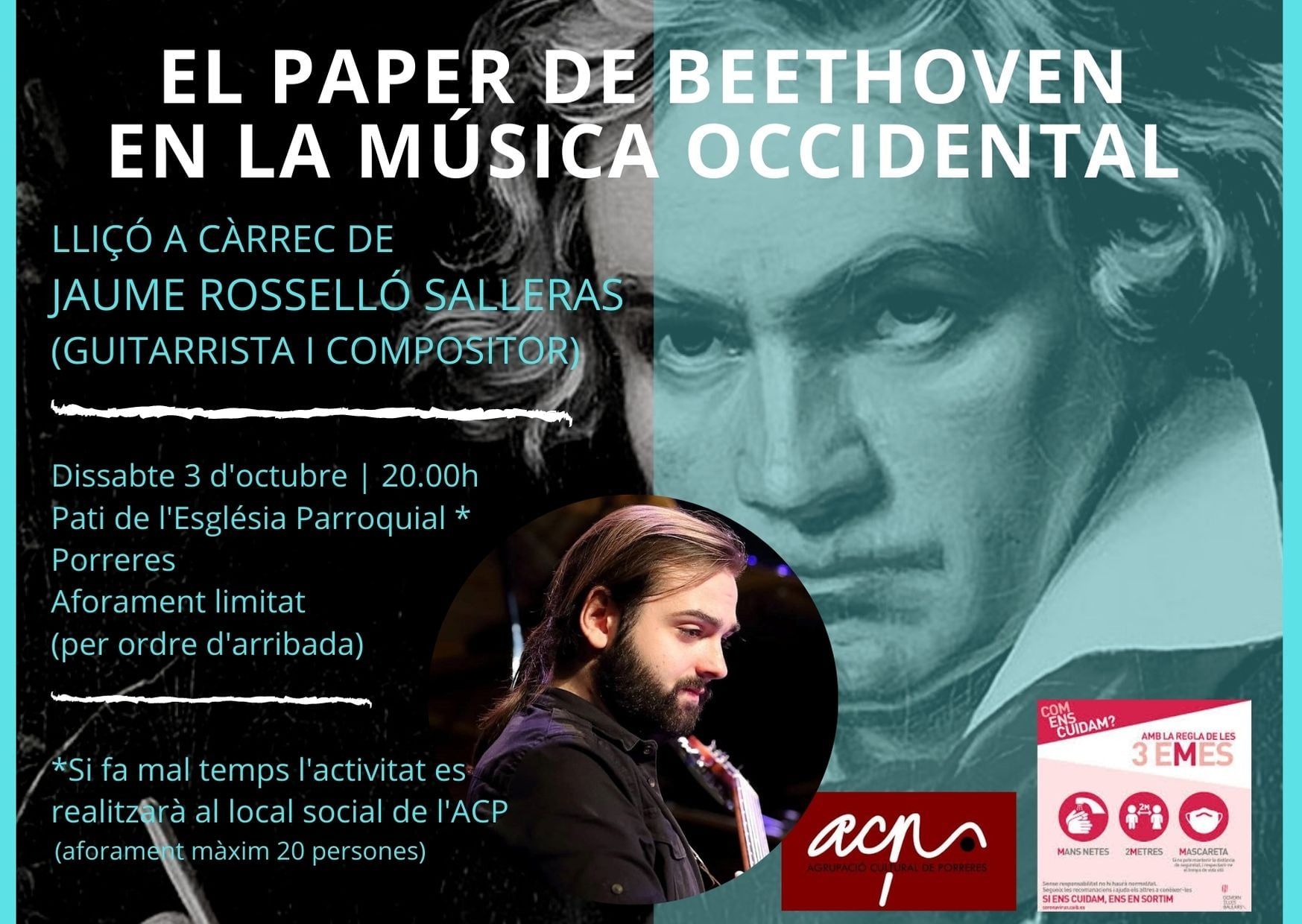 CICLE DE LLIÇONS 2020-21: EL PAPER DE BEETHOVEN EN LA MÚSICA OCCIDENTAL