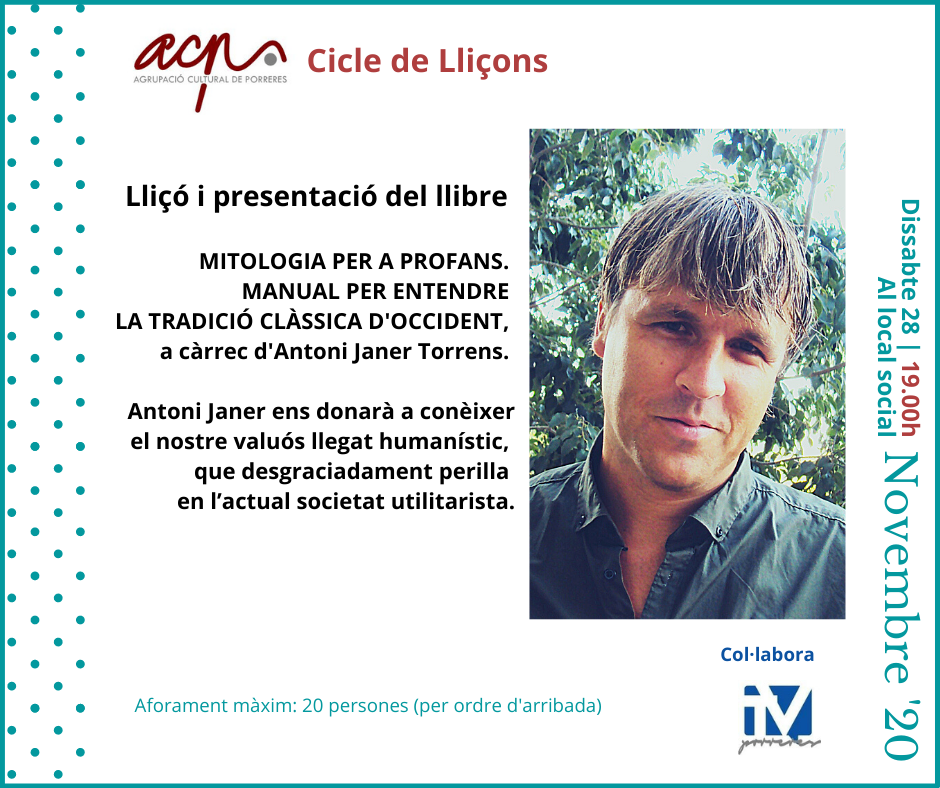 Cicle de Lliçons: Mitologia per a profans