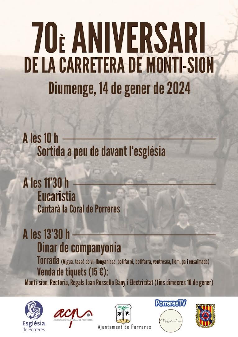 70è aniversari carretera de Monti-sion