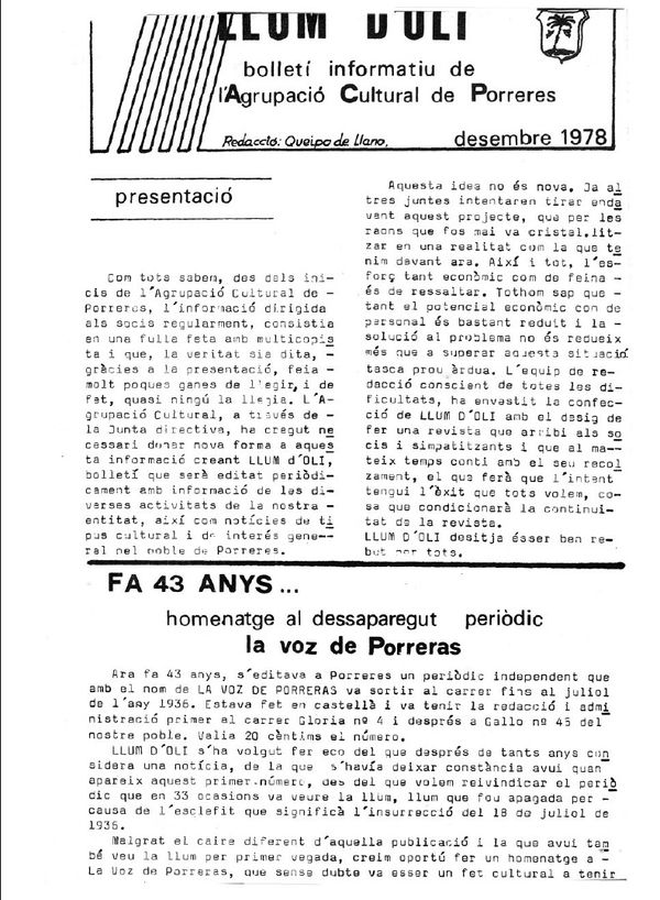 Llum d'Oli 1