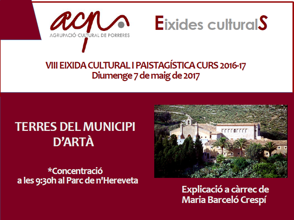 VIII eixida cultural i paisatgística
