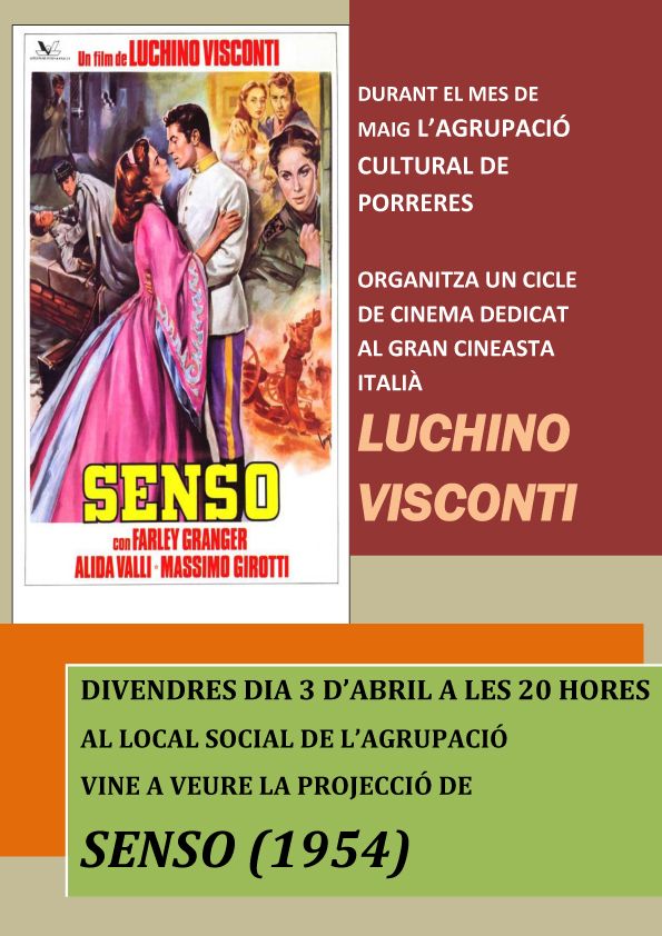 Divendres de pel·lícula a l'Agrupació