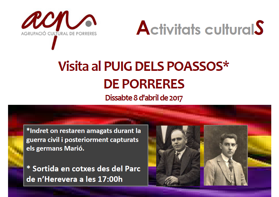 VISITA AL PUIG DELS POASSOS