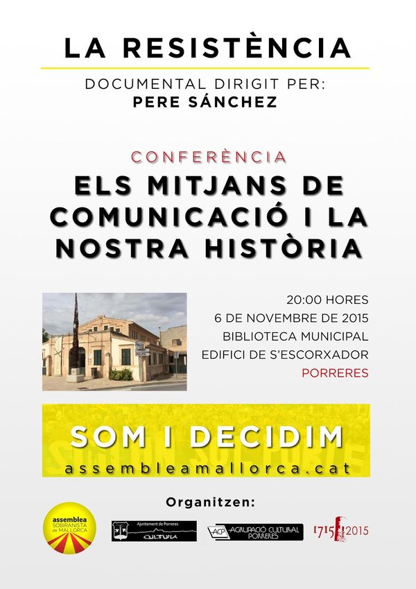TRICENTENARI 1715-2015. DOCUMENTAL LA RESISTÈNCIA DE PERE SÁNCHEZ