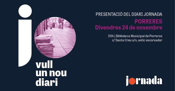 Presentació del diari JORNADA