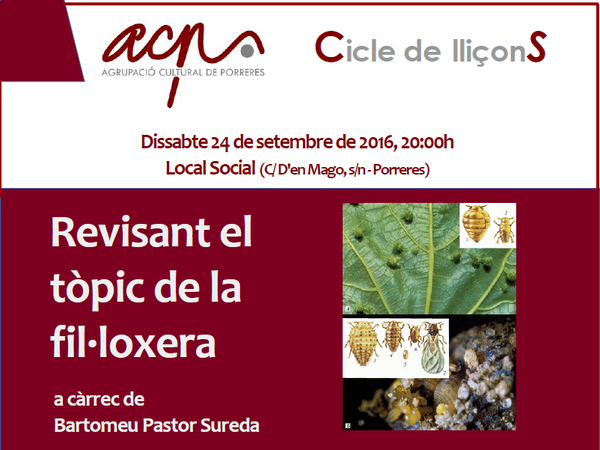 LLIÇÓ: REVISANT EL TÒPIC DE LA FIL·LOXERA