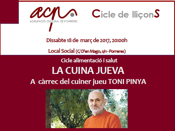 Cicle alimentació i salut. La cuina jueva.
