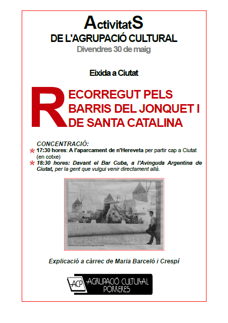 Nova eixida a Ciutat