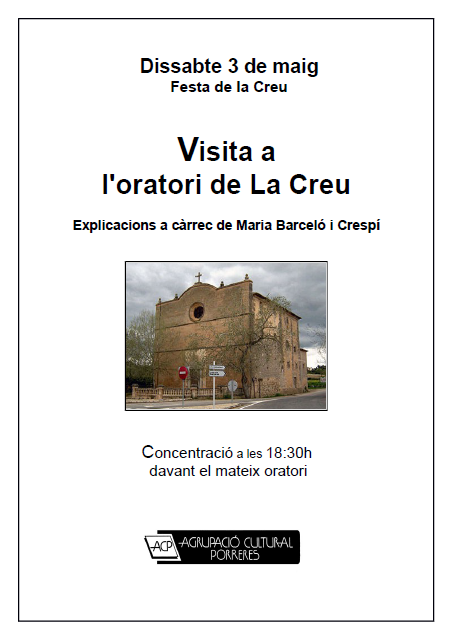 Visita a l'oratori de La Creu