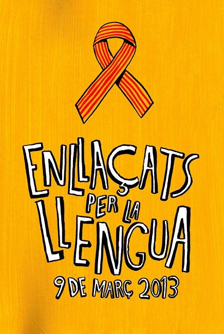 L'Agrupació Cultural de Porreres donam suport a la campanya "ENLLAÇATS PER LA LLENGUA"