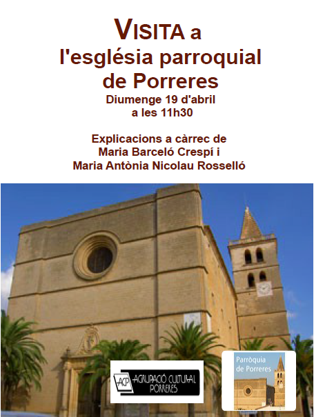 Visita a l'església parroquial de Porreres