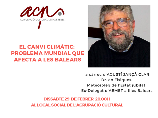El canvi climàtic: problema mundial que afecta a les Balears