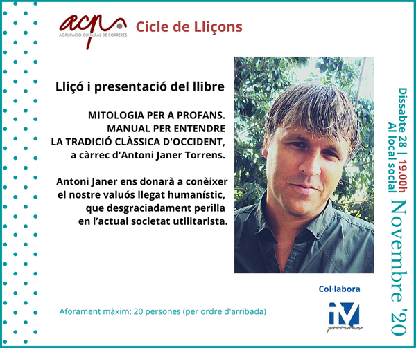 Cicle de Lliçons: Mitologia per a profans