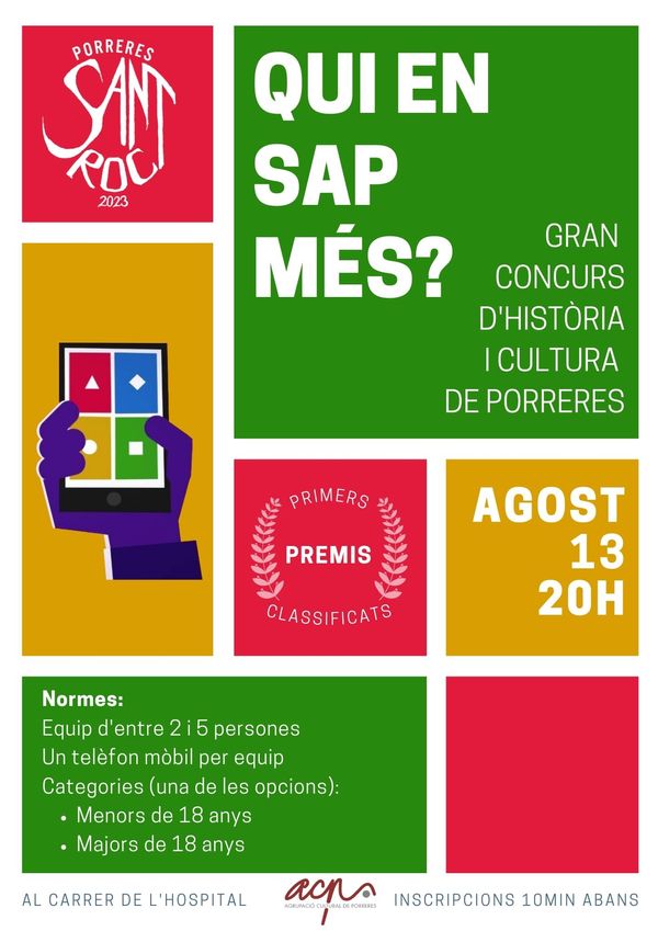 QUI EN SAP MÉS?