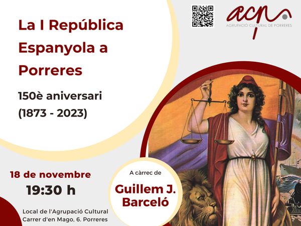 La Primera República Espanyola a Porreres