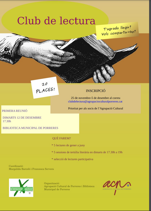 Club de lectura de l'Agrupació Cultural