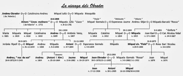 Els Obrador: una nissaga singular (I)