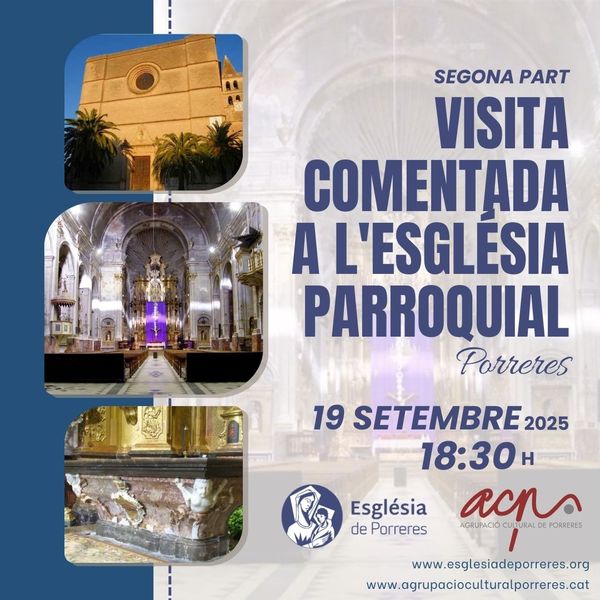 Visita comentada a l'església parroquial (II PART)