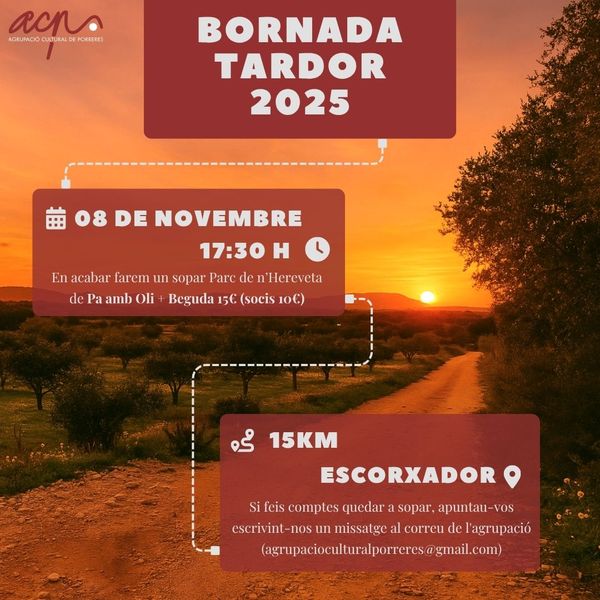 Bornada de tardor 2025