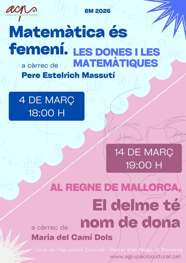 Dues propostes per a commemorar el 8M